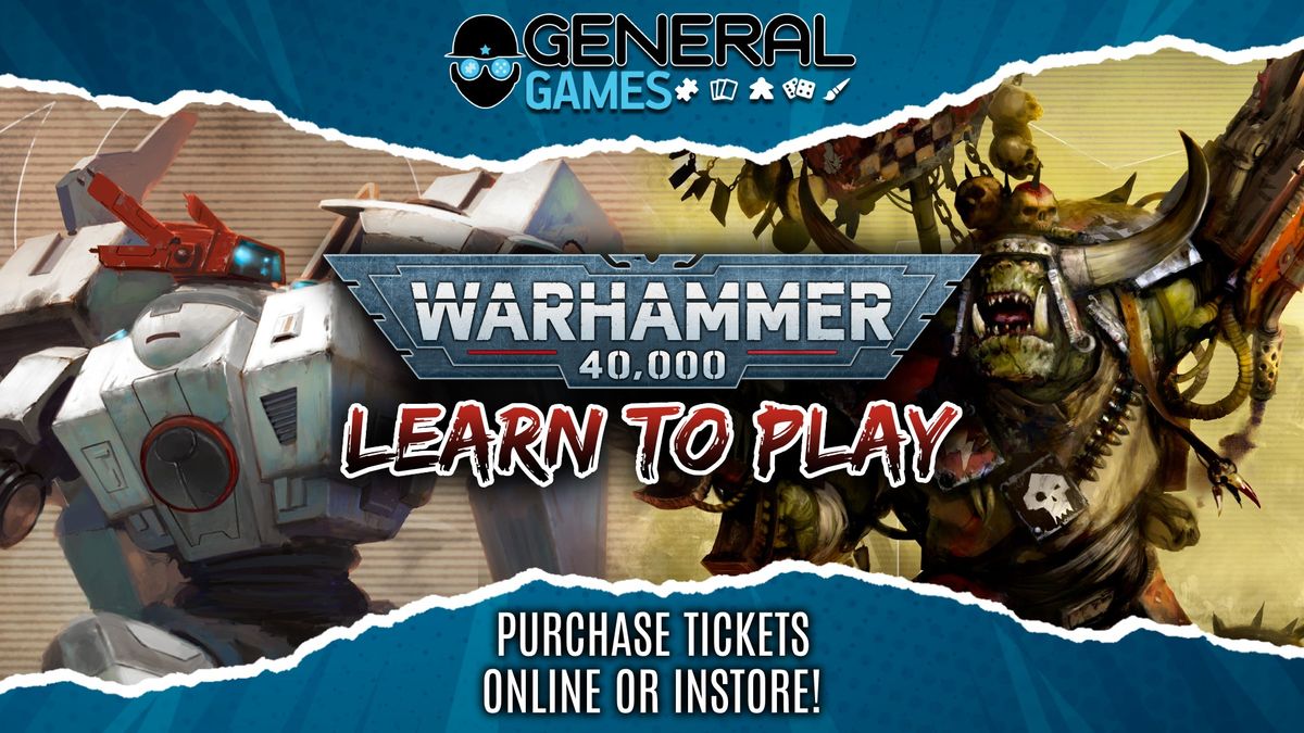Warhammer 40000 Learn to Play - Chirnside Park