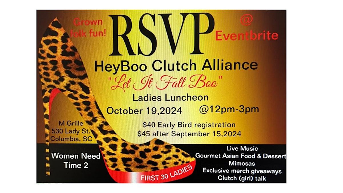 HeyBoo Clutch Alliance Ladies Luncheon