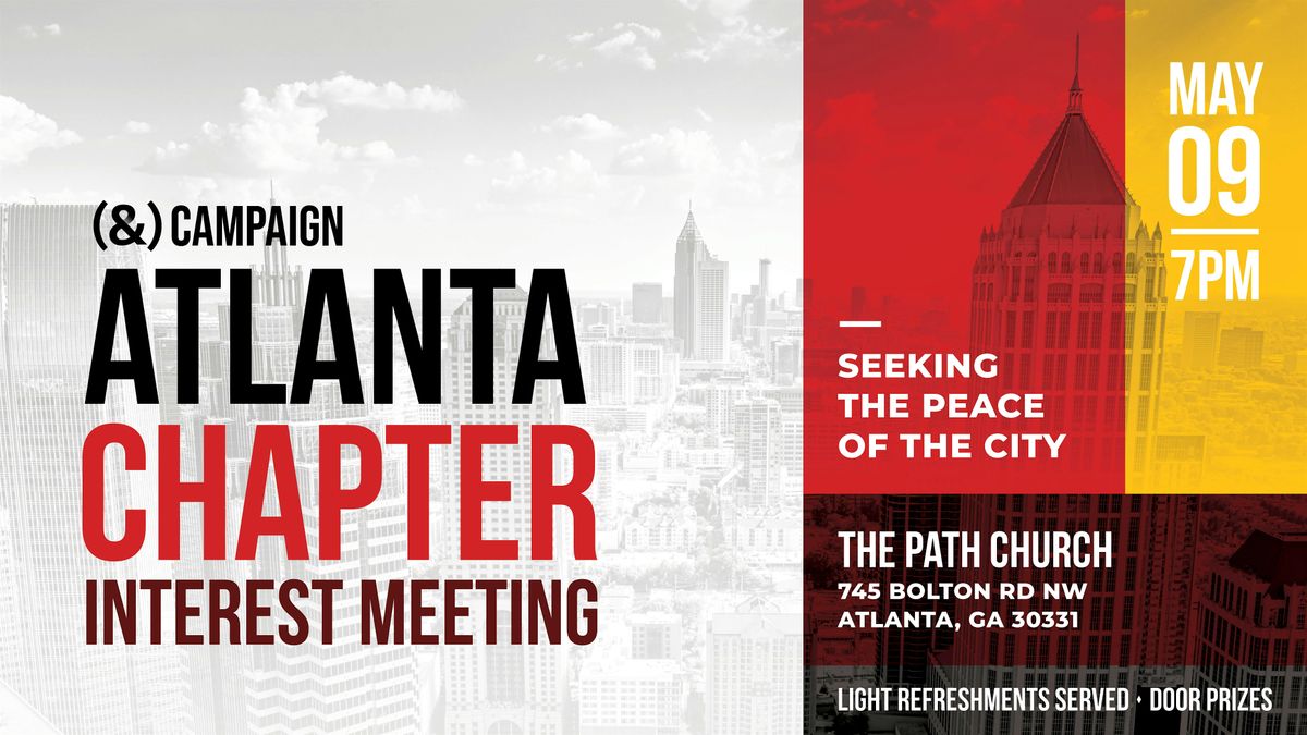 Atlanta Chapter Interest Meeting