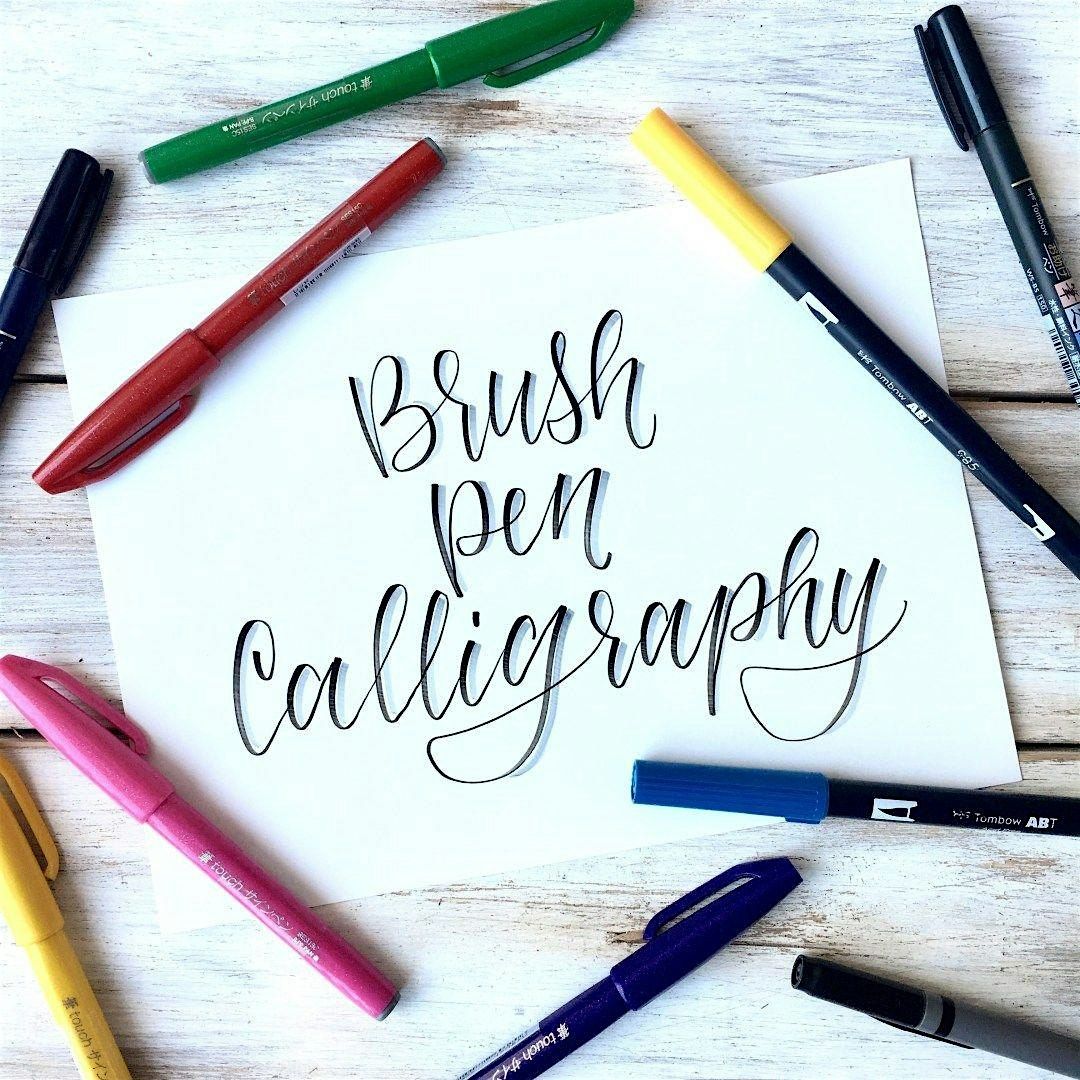 Beginner's Brush Lettering Calligraphy Workshop for Mother's Day, Worcester