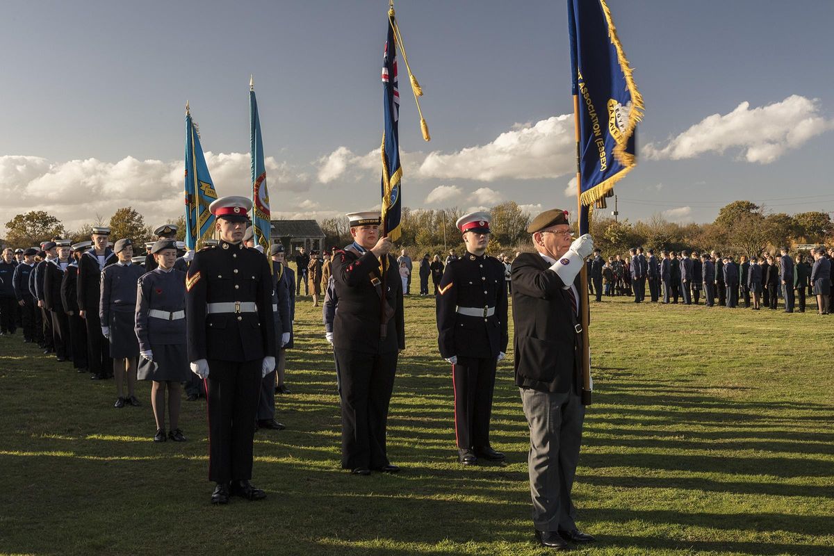 Stow Maries Great War Aerodrome Remembrance Sunday 2021