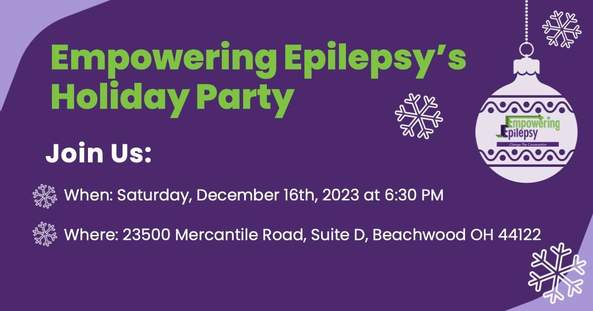 Empowering Epilepsy Holiday Party 