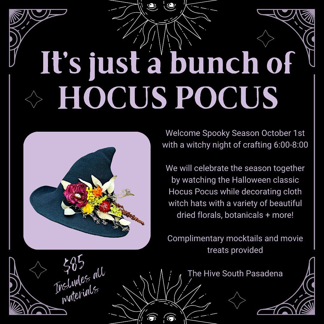 It's a Bunch of Hocus Pocus!