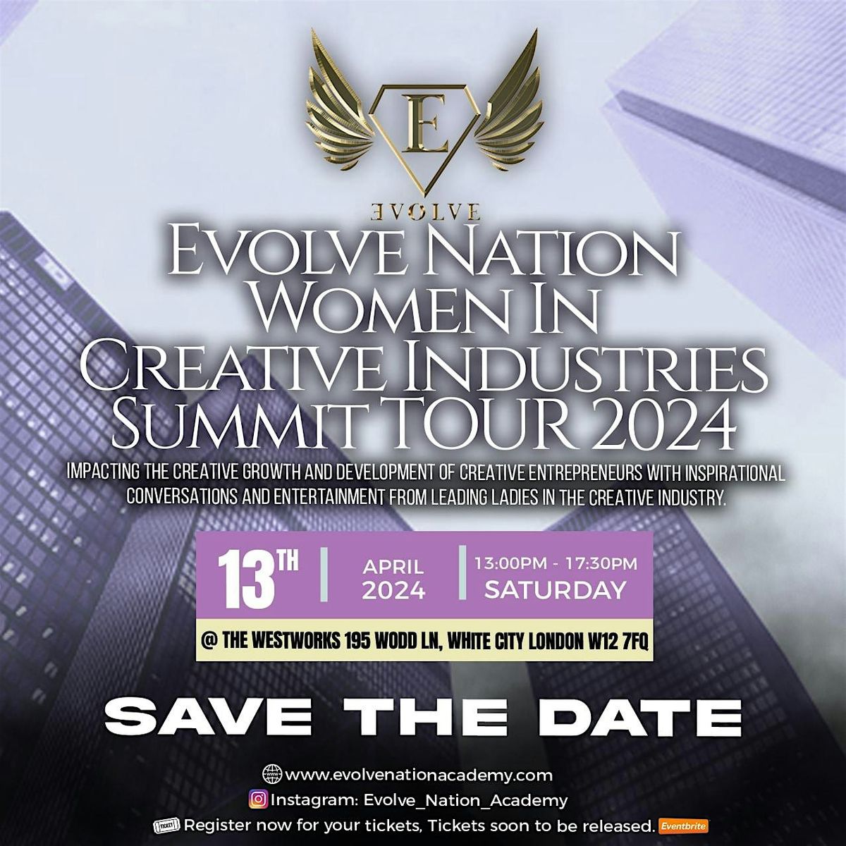 Evolve Nation Women in Creative Industries Summit Tour 2024