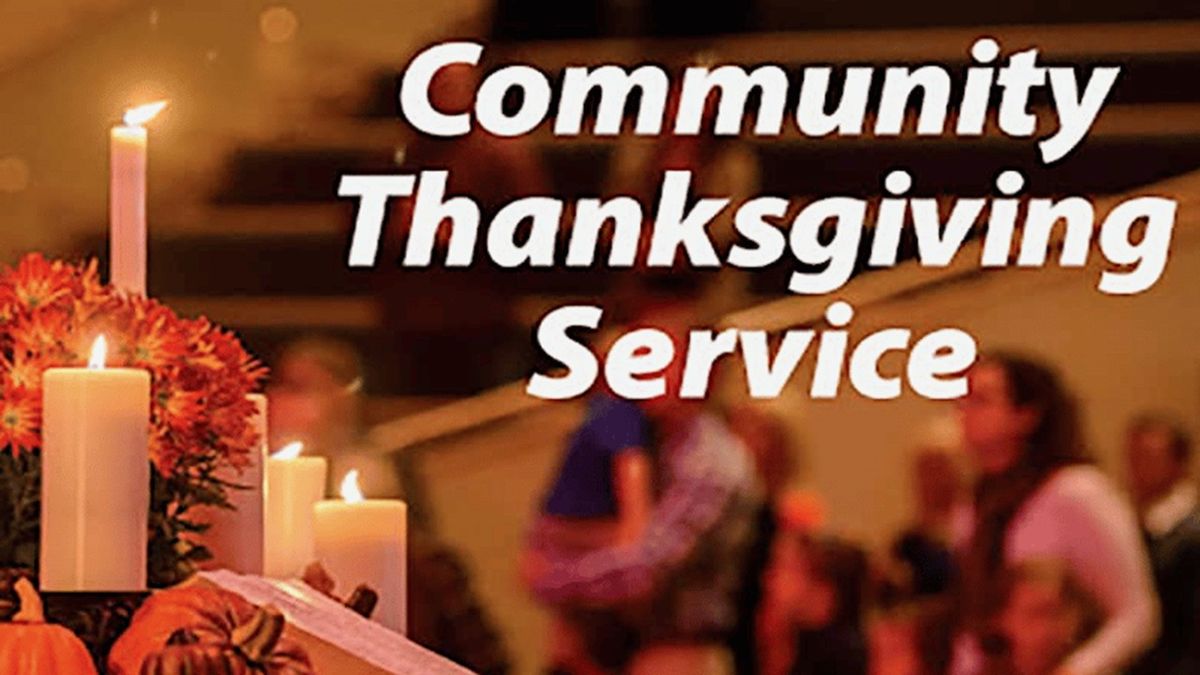 Community Thanksgiving Service