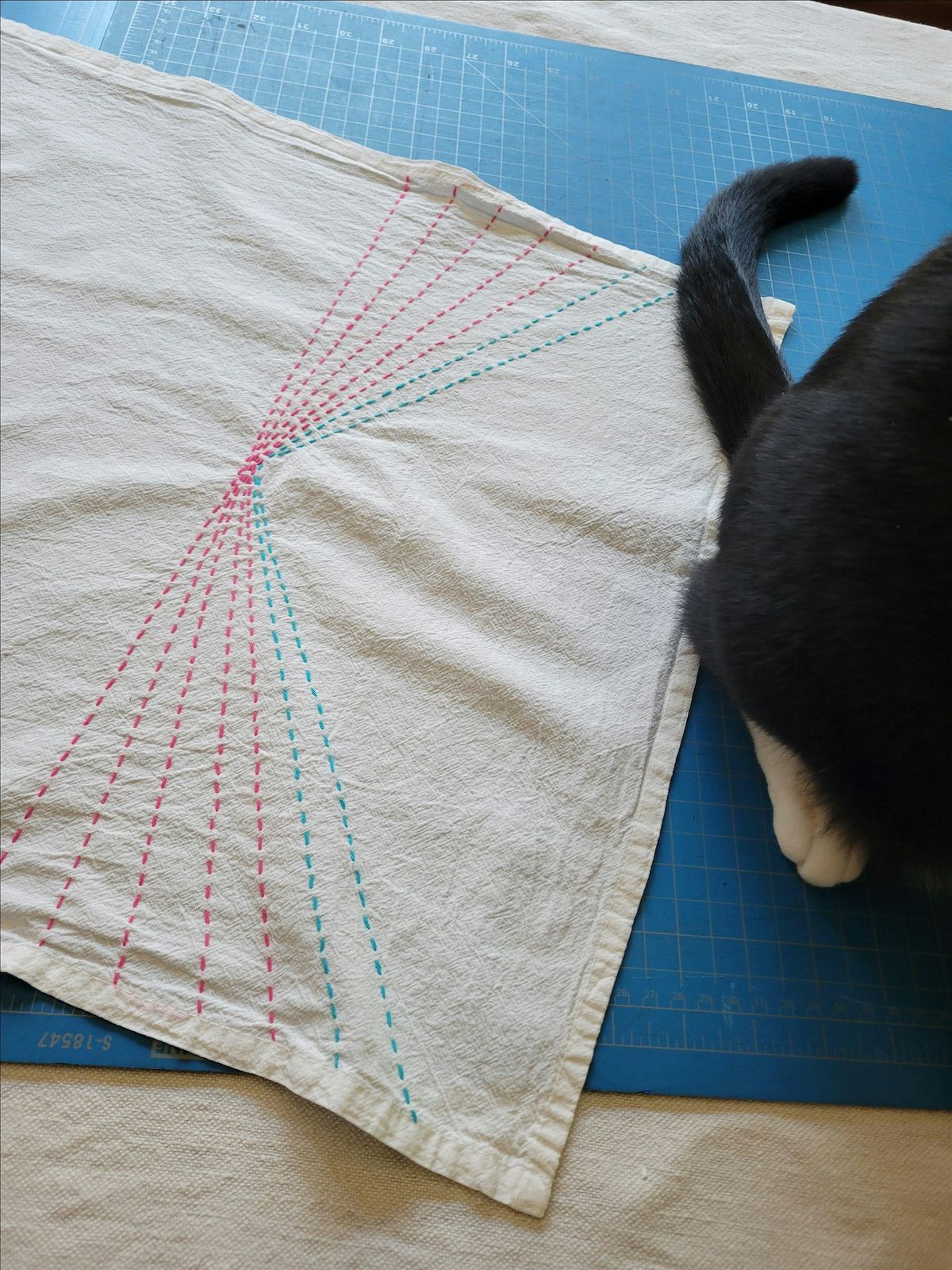 Sashiko Tea Towel Workshop