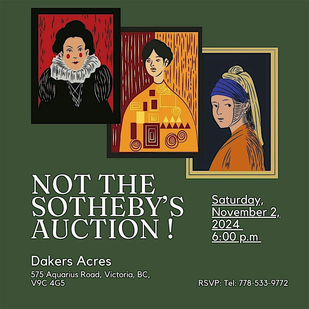 NOT THE SOTHEBY'S AUCTION FUNDRAISER FOR CITIZENS' COUNSELLING