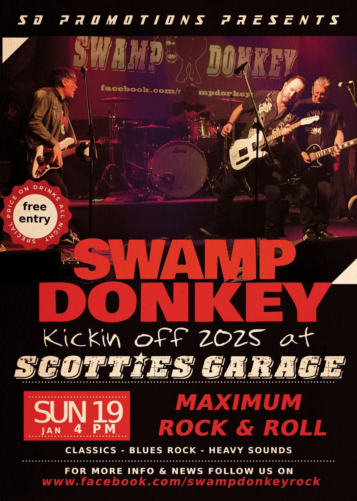 Swamp Donkey @ Scotties Garage