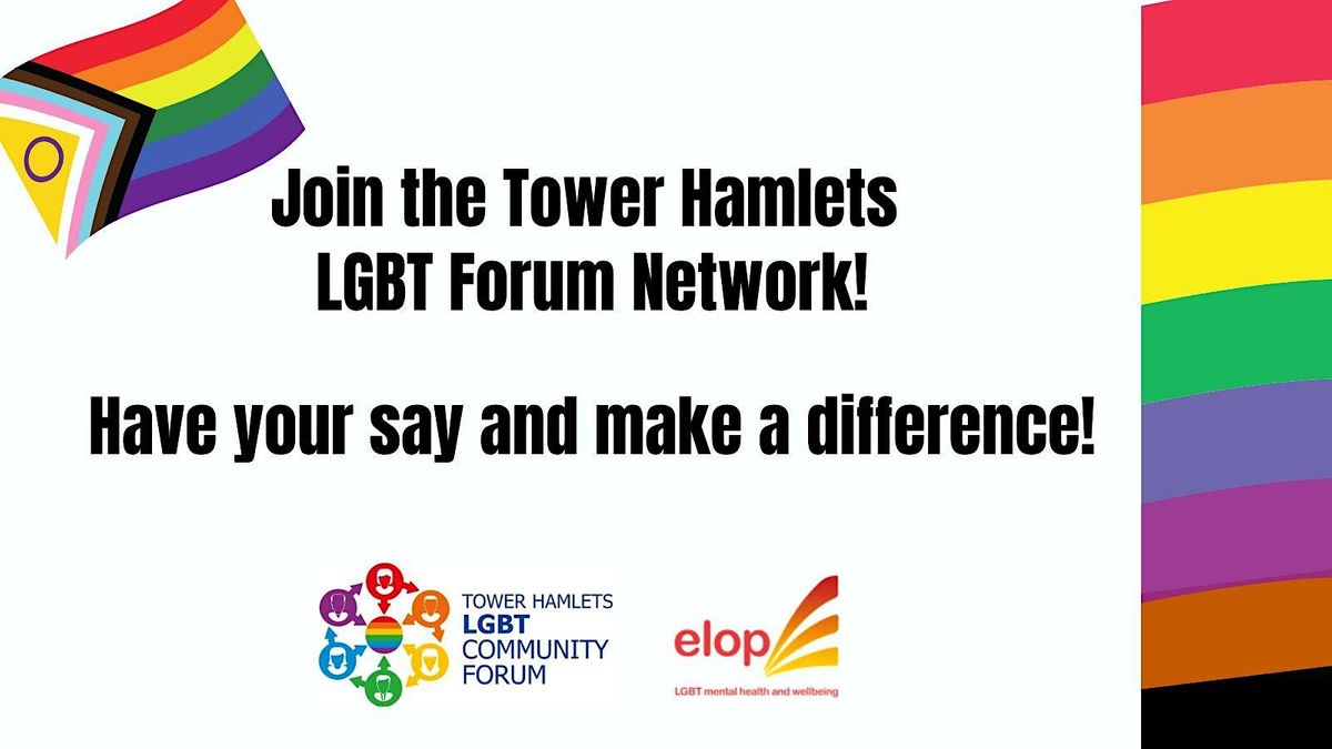Tower Hamlets LGBT Community Forum: Meeting