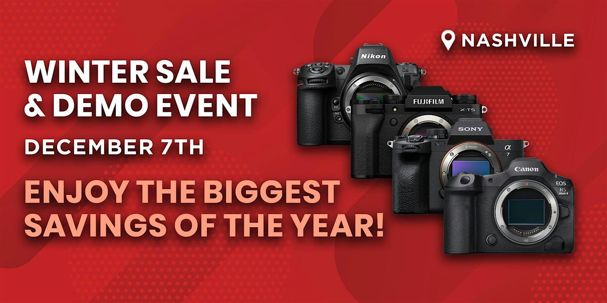 Winter Sale & Demo Event | Nashville, TN