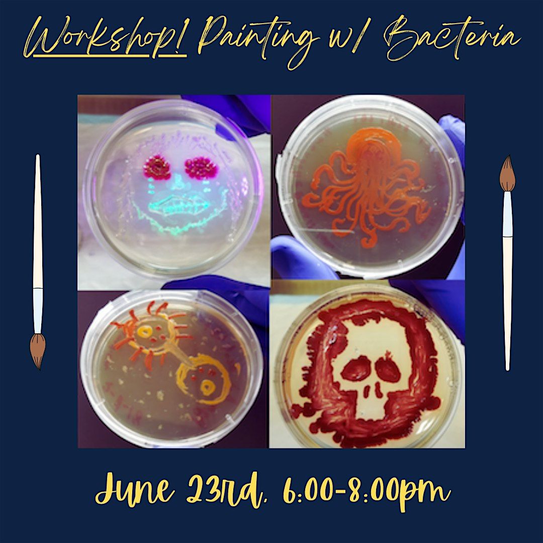 June 23rd - Painting with Bacteria