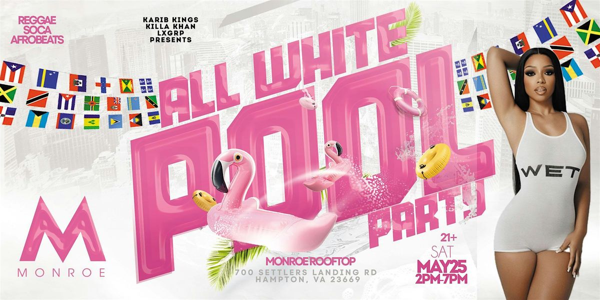 Rooftop's All White Pool Party