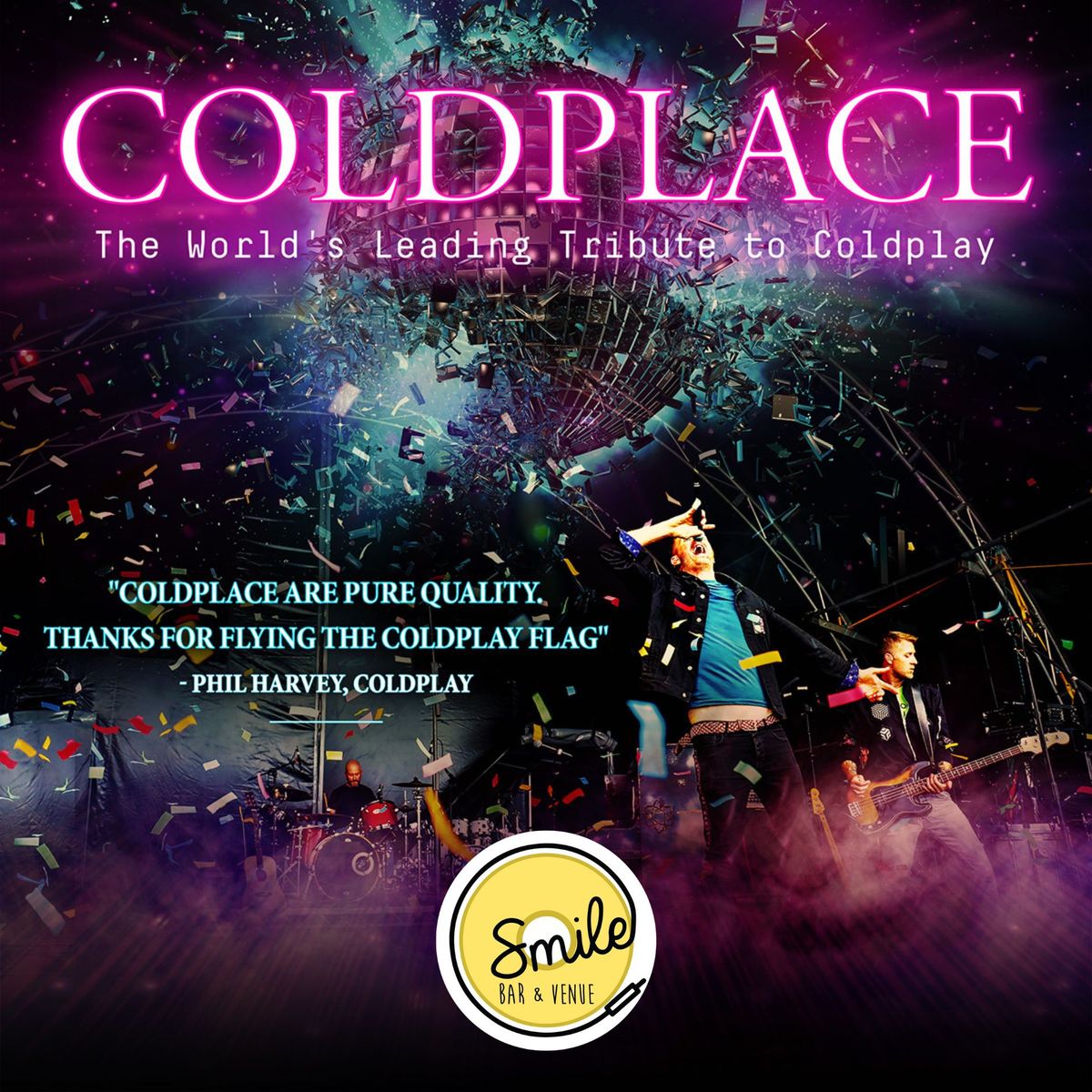 Coldplace \u2013 The World\u2019s Leading Tribute to Coldplay