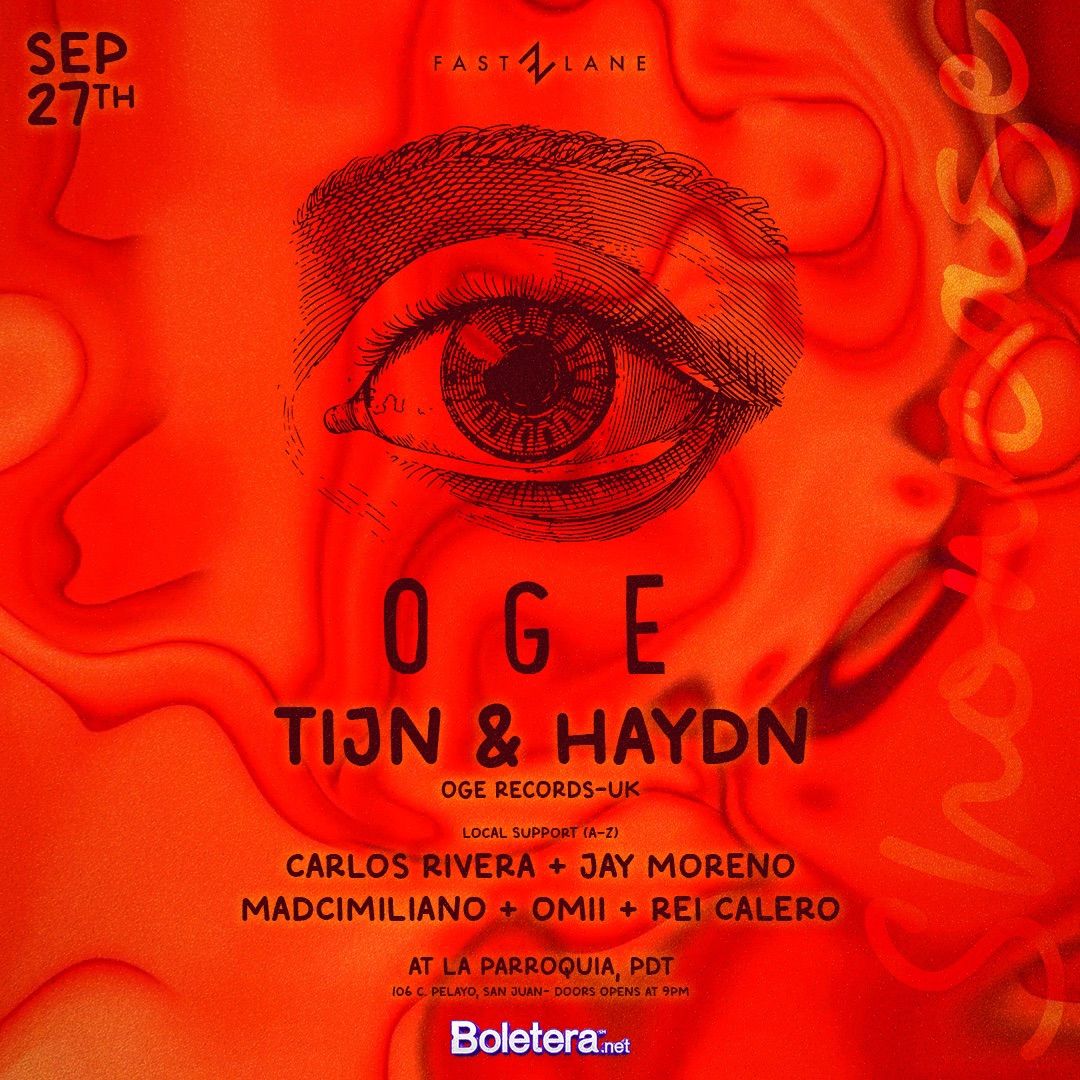 OGE Records Showcase ft TIJN & HAYDN (Curtea Veche UK) in San Juan, Puerto Rico