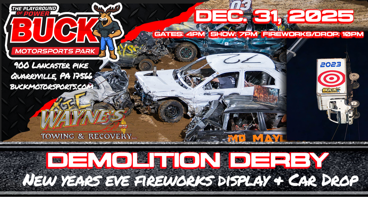 Parking Buckin' New Years Eve 2025