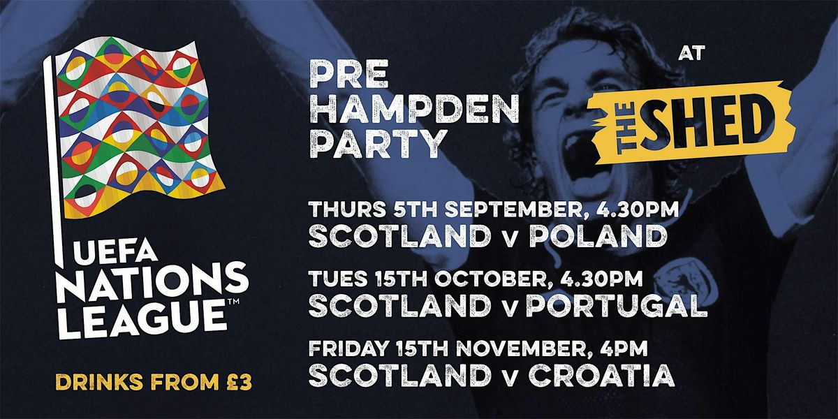 Scotland v Portugal - Pre Hampden Party