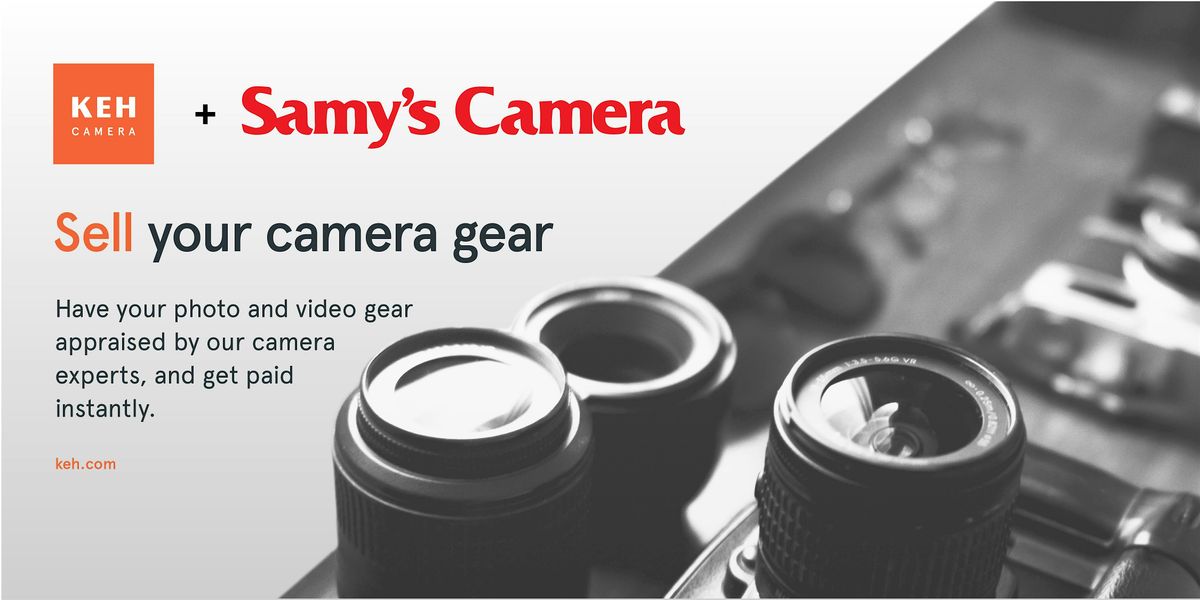 Sell your camera gear (free event) at Samy's Pasadena