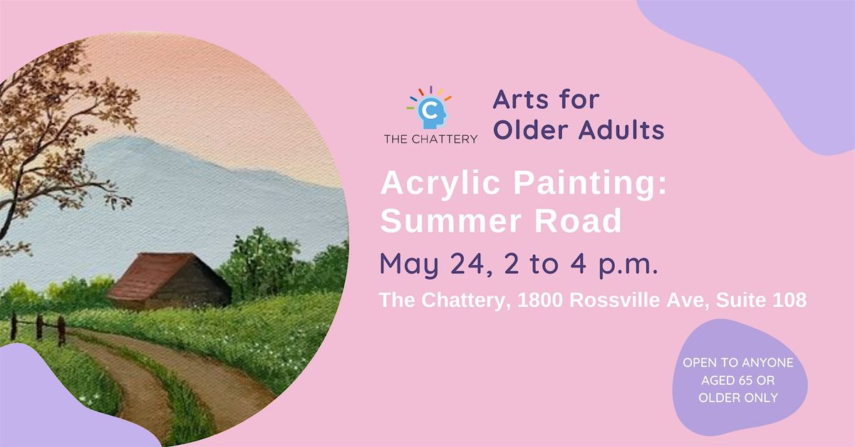 Arts for Older Adults: Summer Road - IN-PERSON CLASS