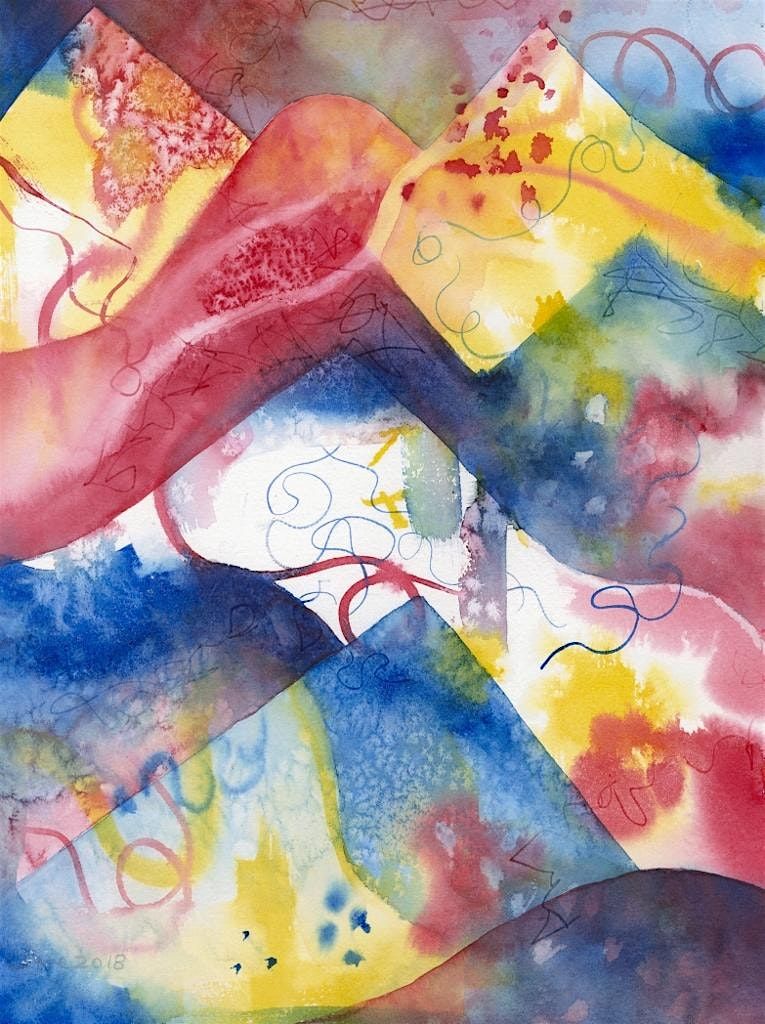 Wet-into-Wet: Watercolour Abstraction