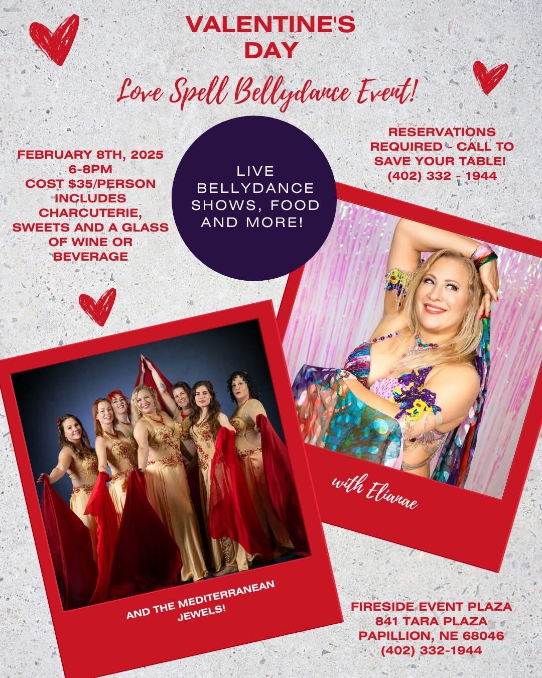 Love spell Belly Dancing  Event & Charcuterie. 