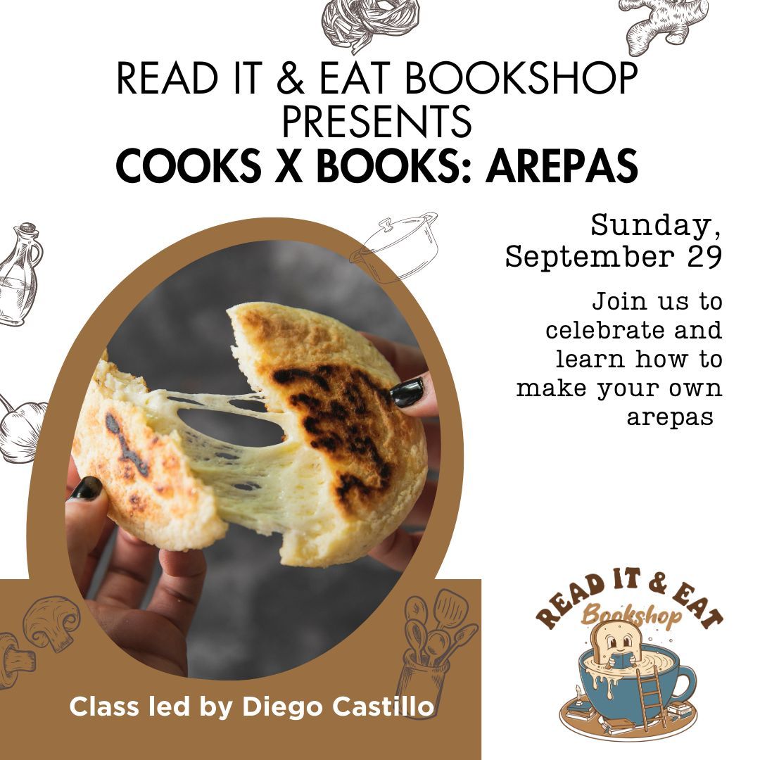 Books x Cooks | Lets Make Arepas