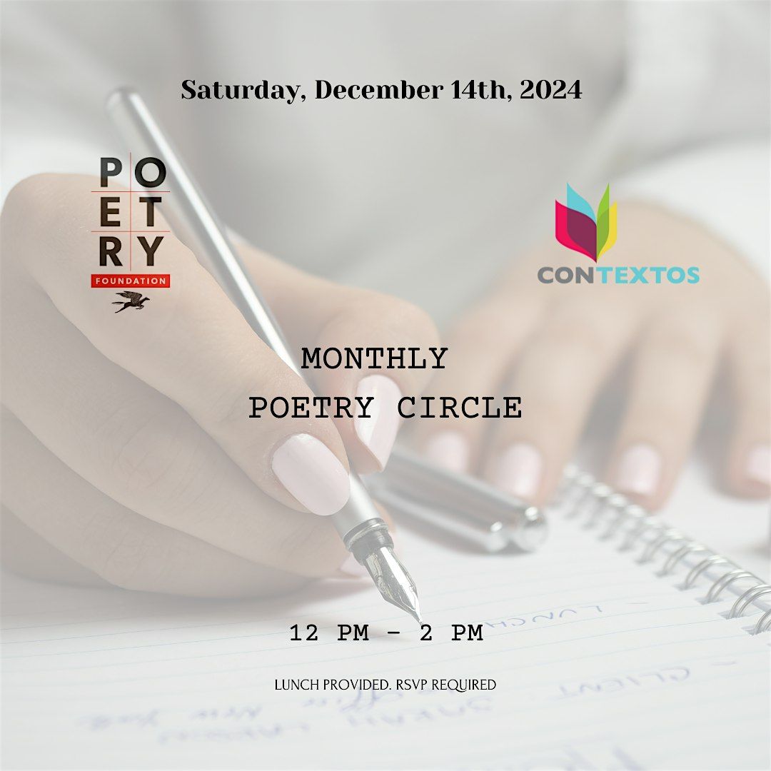 Monthly Poetry Circle