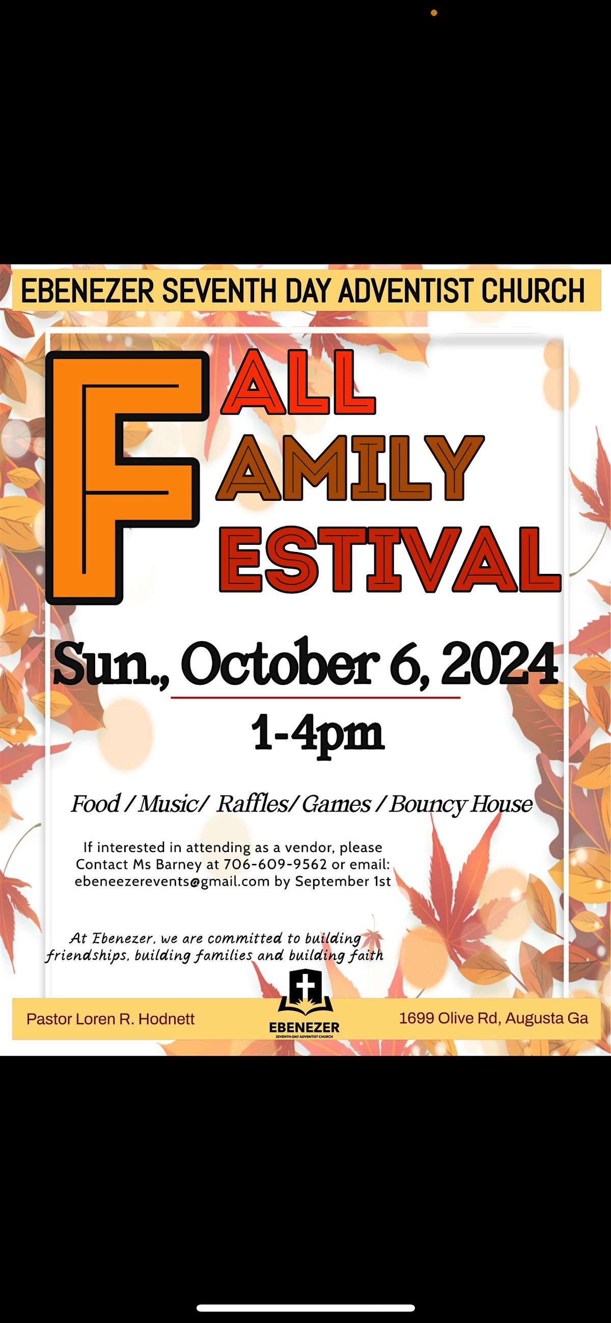 Family Fall festival