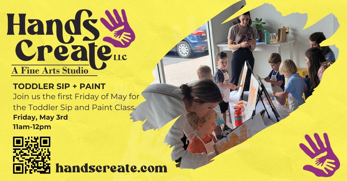 Hands Create Toddler Sip & Paint