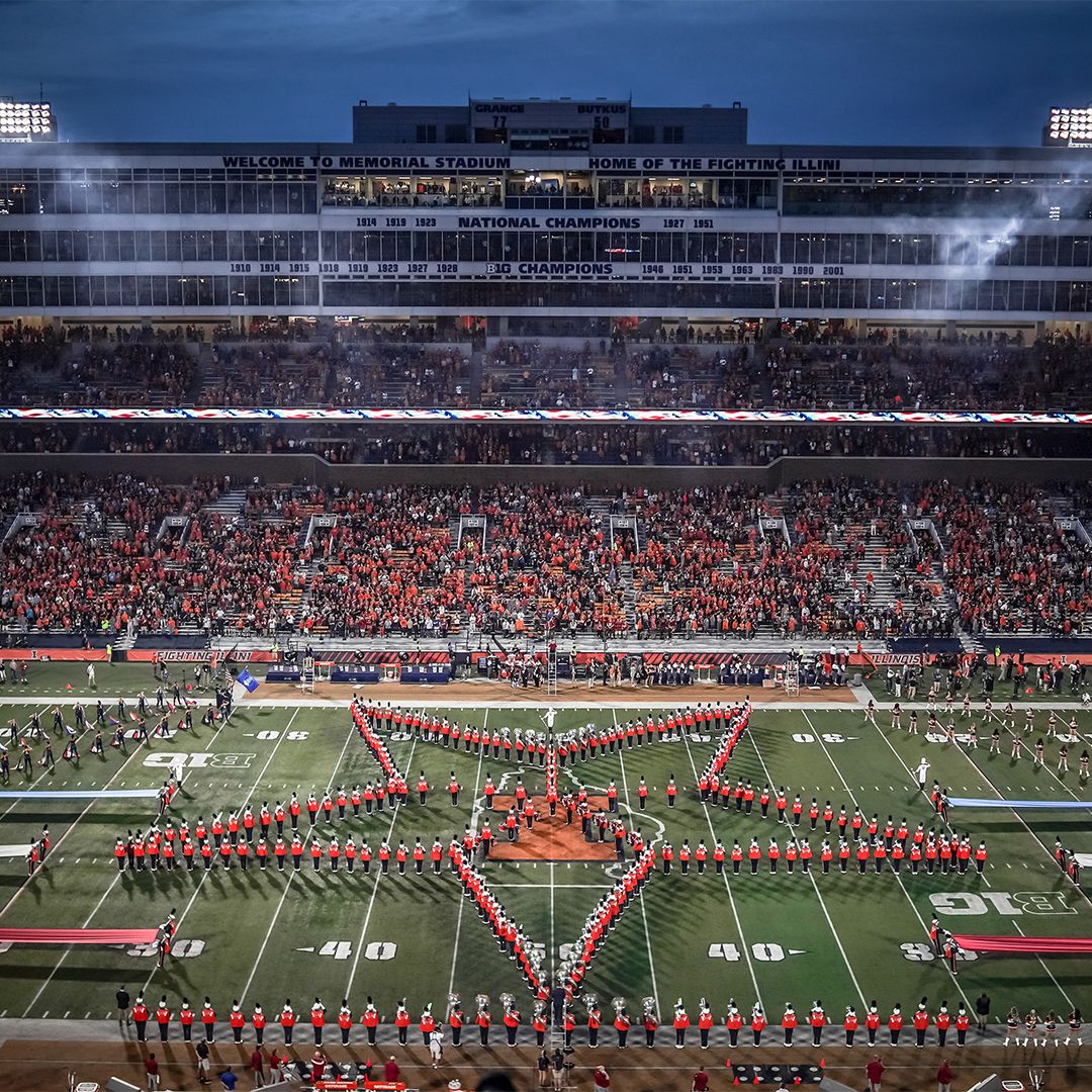 2025 Illinois Fighting Illini Football Season Tickets (Includes Tickets To All Regular Season Home Games)