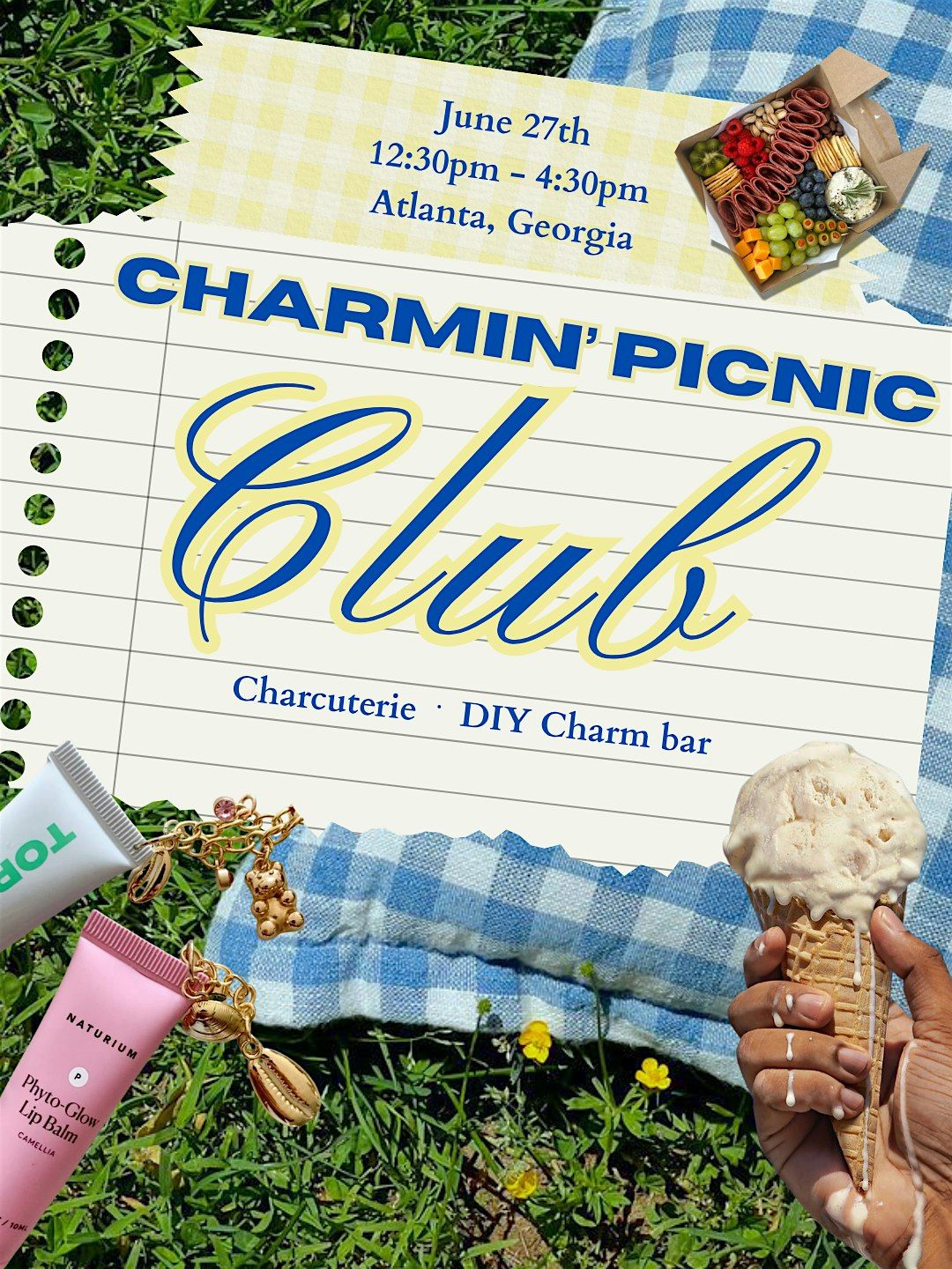 The Charmin\u2019 Picnic Club \u2728 A Summer Charm Bar Pop-Up Experience