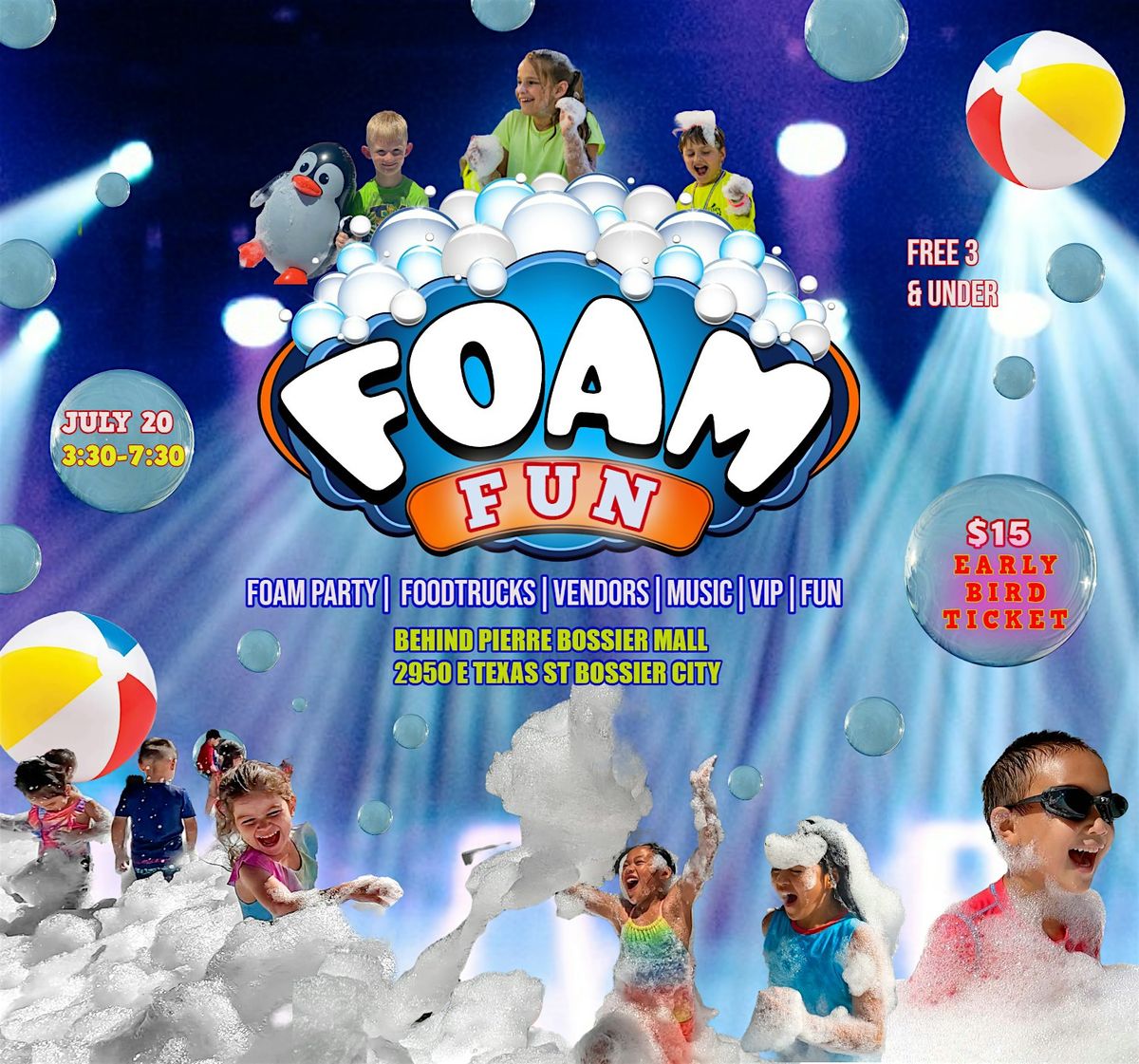 FOAM FUN EVENT