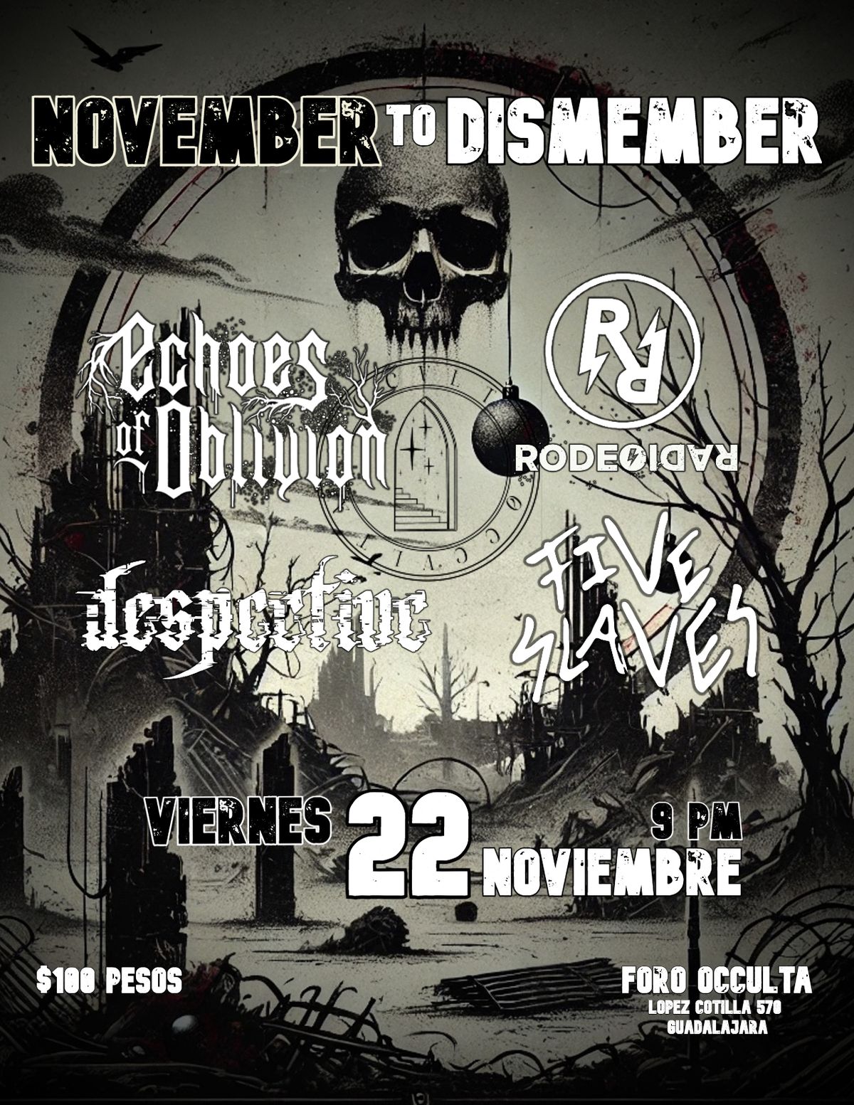 NOVEMBER TO DISMEMBER