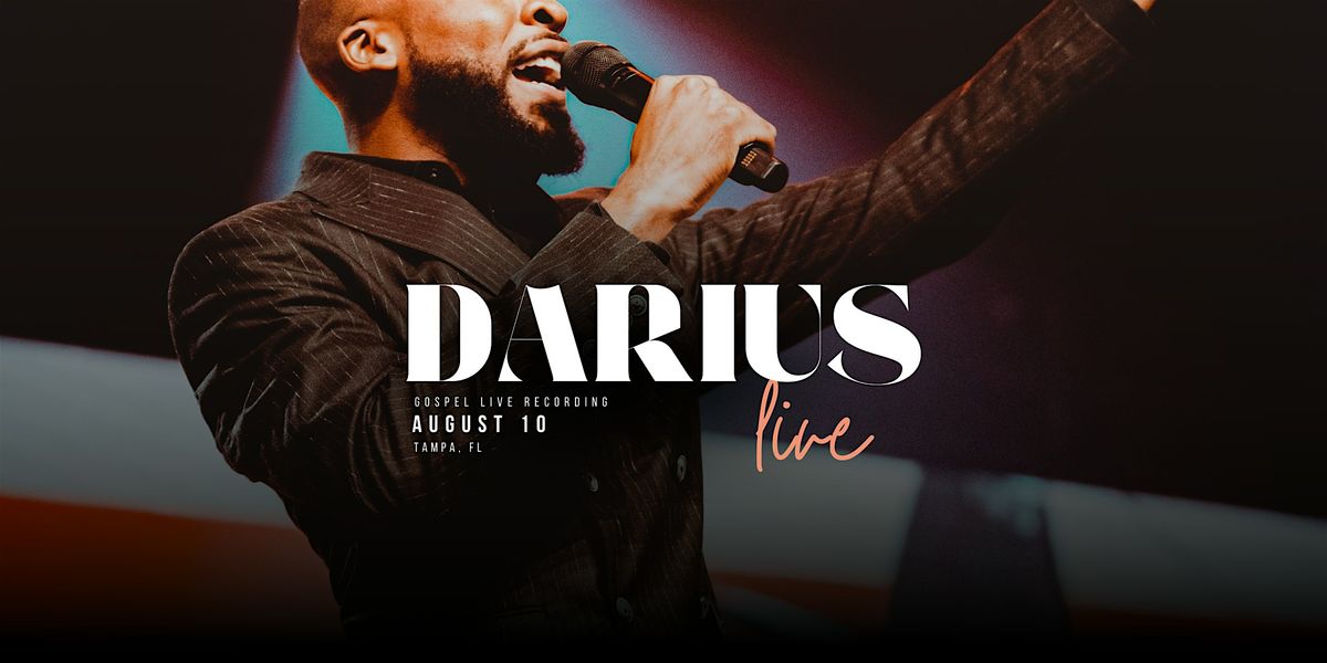Darius Washington: Gospel LIVE Recording Experience