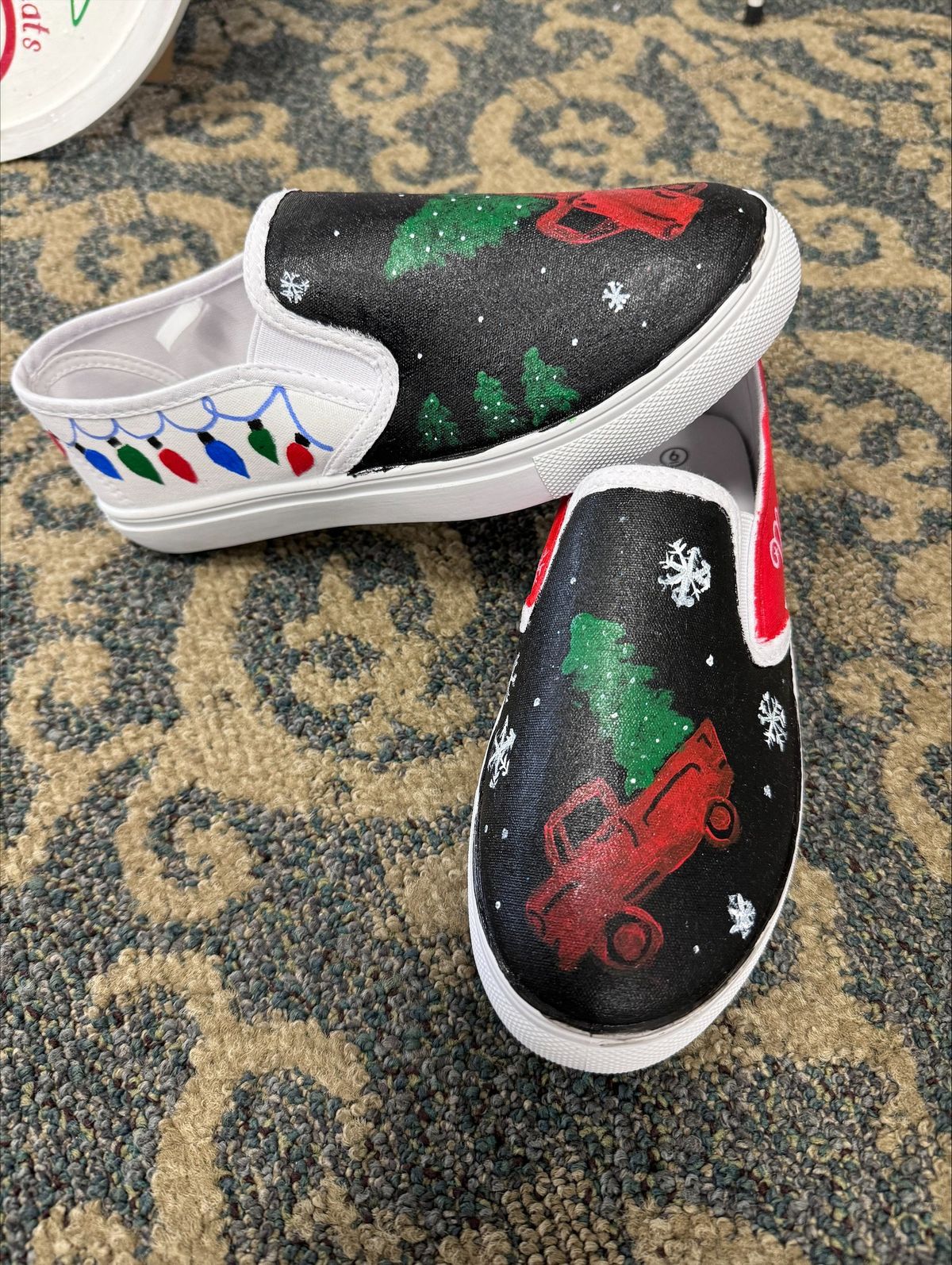 Create Your Own Christmas Shoes\ud83d\udc5f\ud83c\udf84\ud83c\udf85Adults