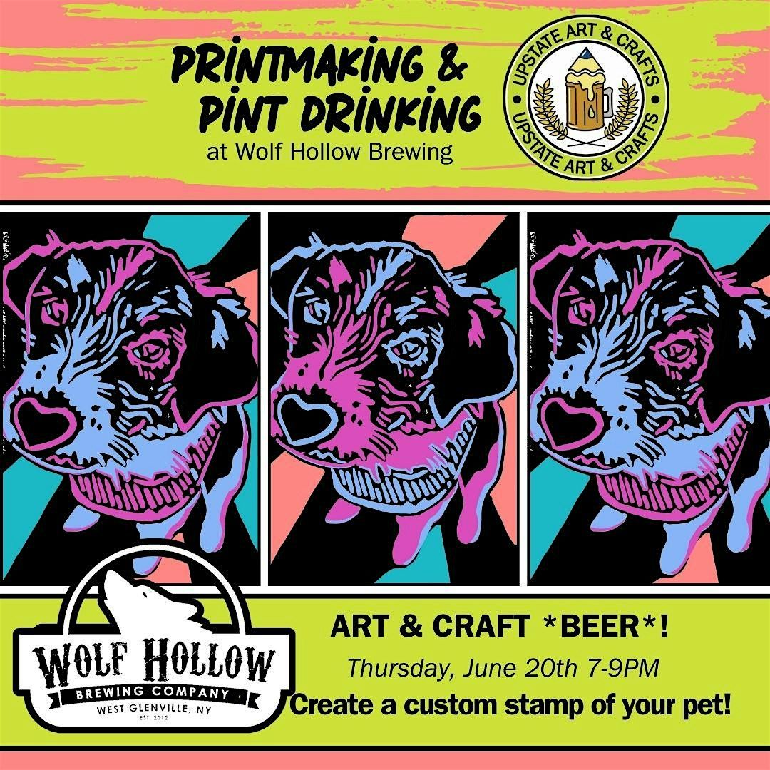 Prints & Pints! at Wolf Hollow Brewing Co.