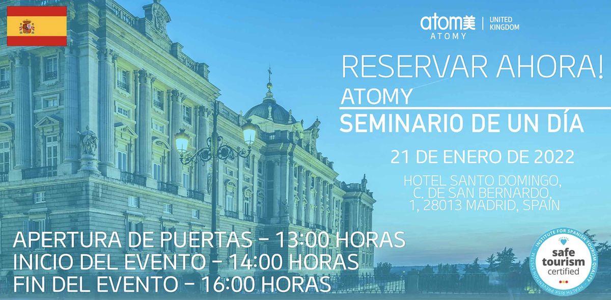 Atomy UK & Europa - Seminario de un d\u00eda (Madrid)