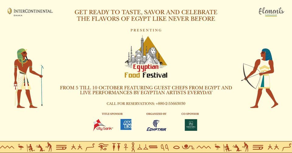 Egyptian Food Festival at InterContinental Dhaka