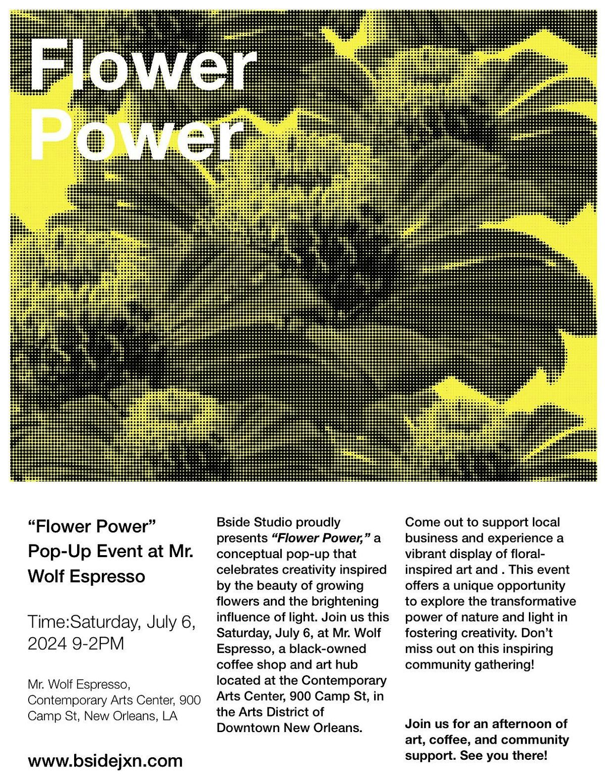 \u201cFlower Power\u201d  Conceptual Pop-Up Event by Bside Studio