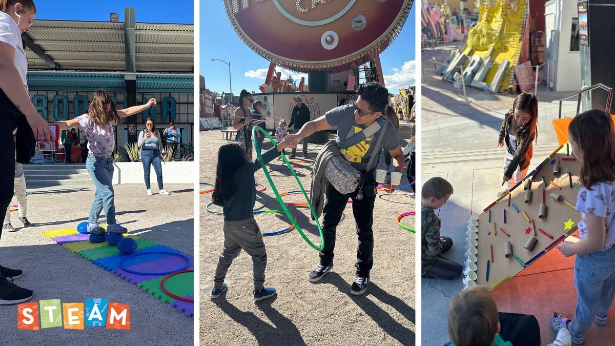 STEAM Saturday at The Neon Museum - Motion Commotion