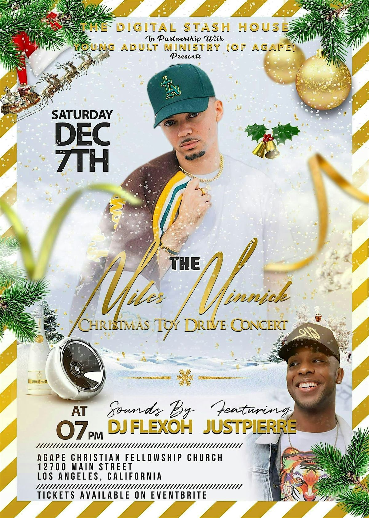 Digital Stash House  Presents The Miles Minnick Christmas Toy Drive