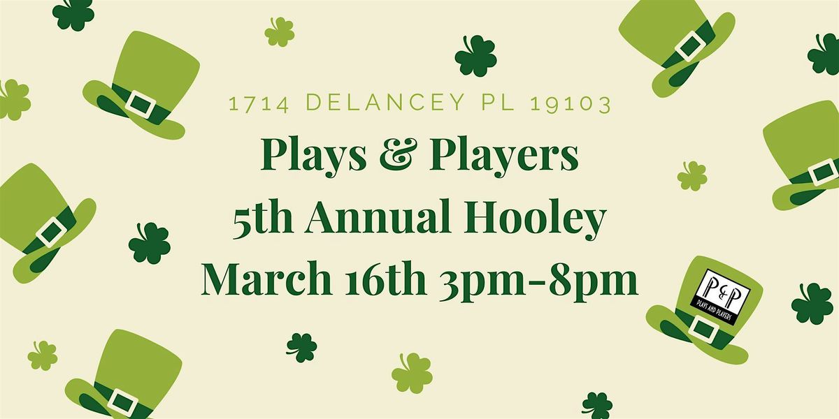 Plays & Players Hosts a Hooley