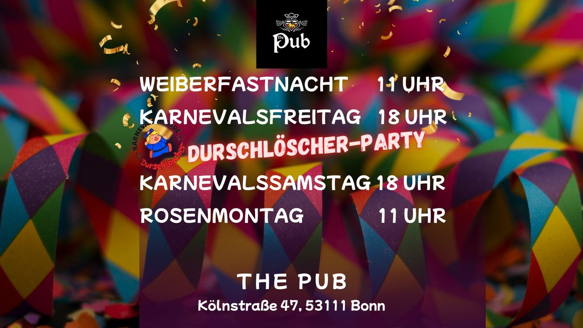 Karneval im Pub