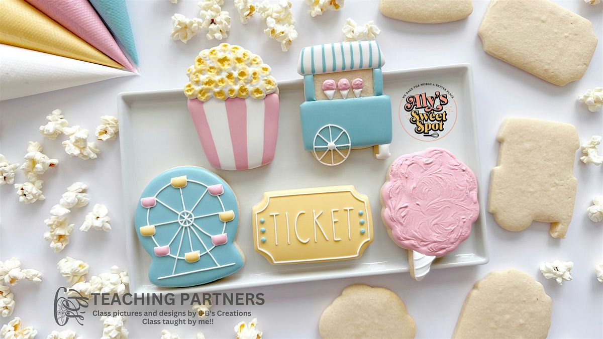 Texas State Fair Themed Cookie Decorating Class - Beginner Friendly