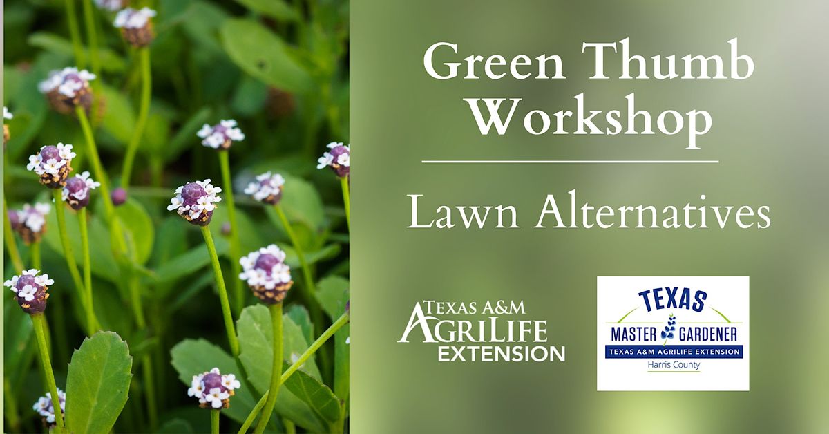 Green Thumb Workshop - Lawn Alternatives