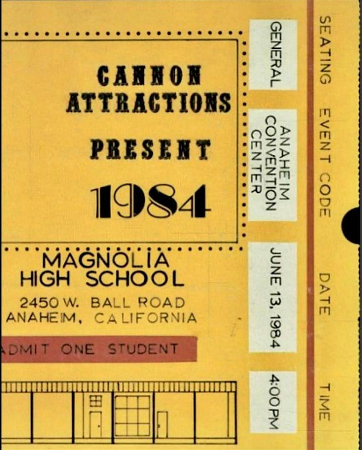 Magnolia High School \u201cClass of 84\u201d 40 Year Reunion