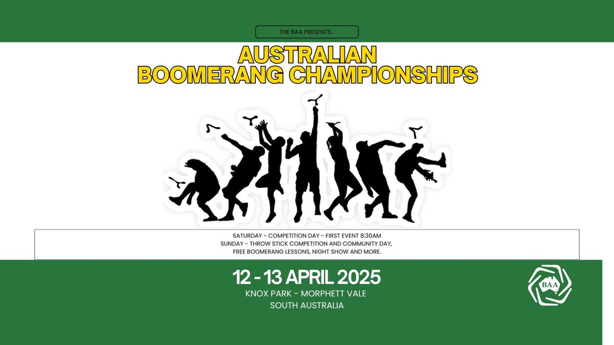 Australian Boomerang Championships 2025