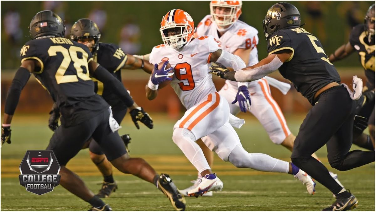 Wake Forest Demon Deacons vs. Clemson Tigers