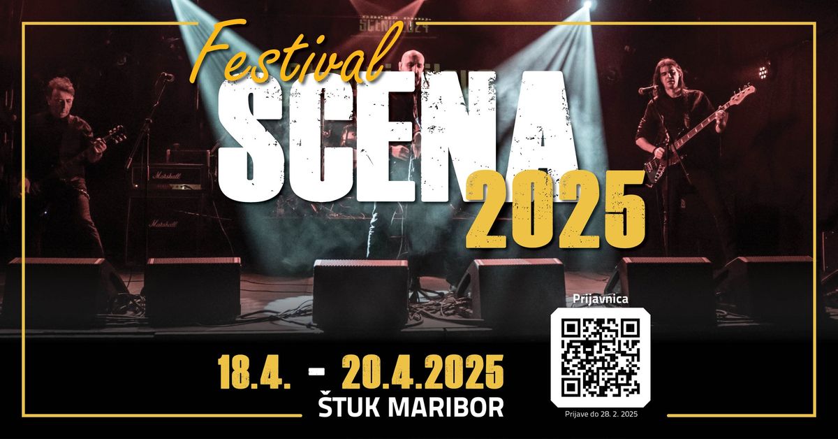 SCENA festival 2025 \/ 18. - 20. april 2025 \/ \u0160tuk