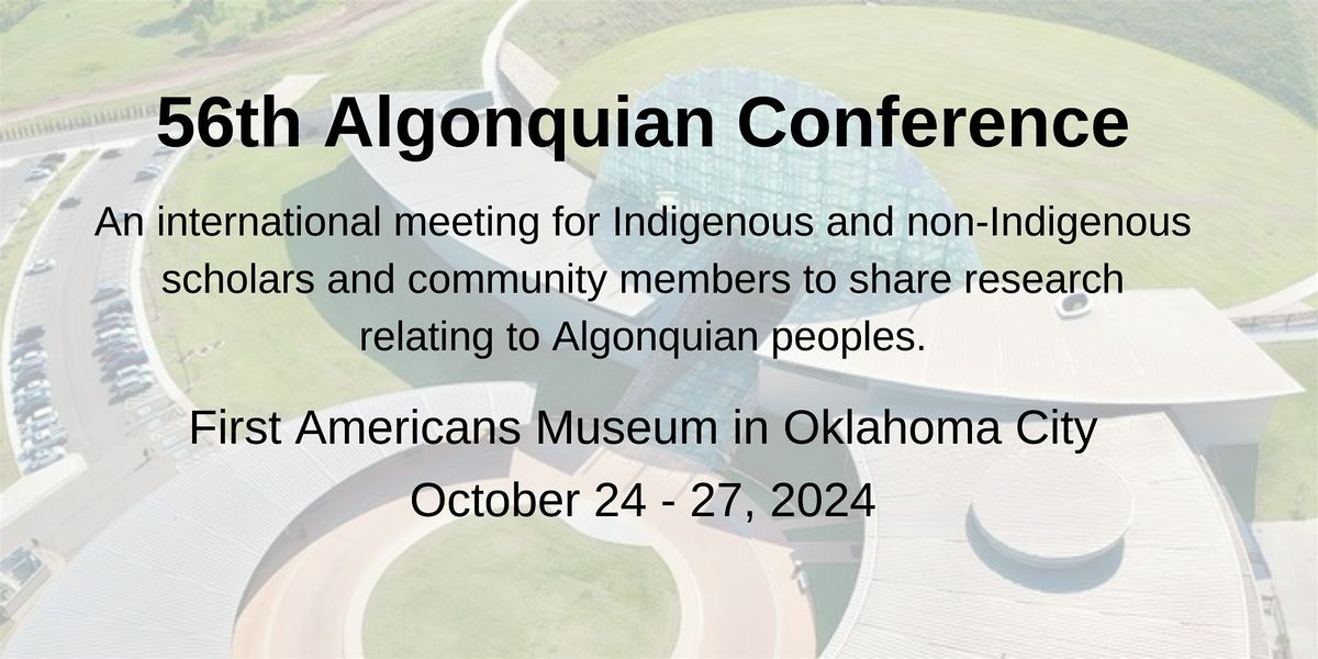 56th Algonquian Conference Program