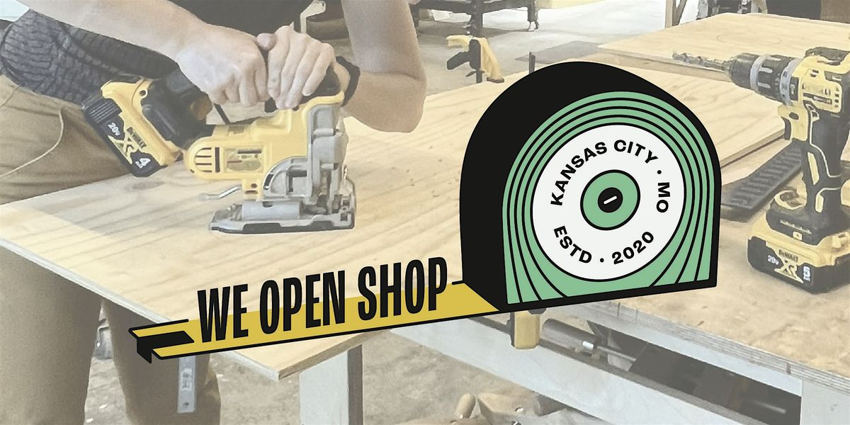 June 1st  Open Shop 9:30 am-12:30pm